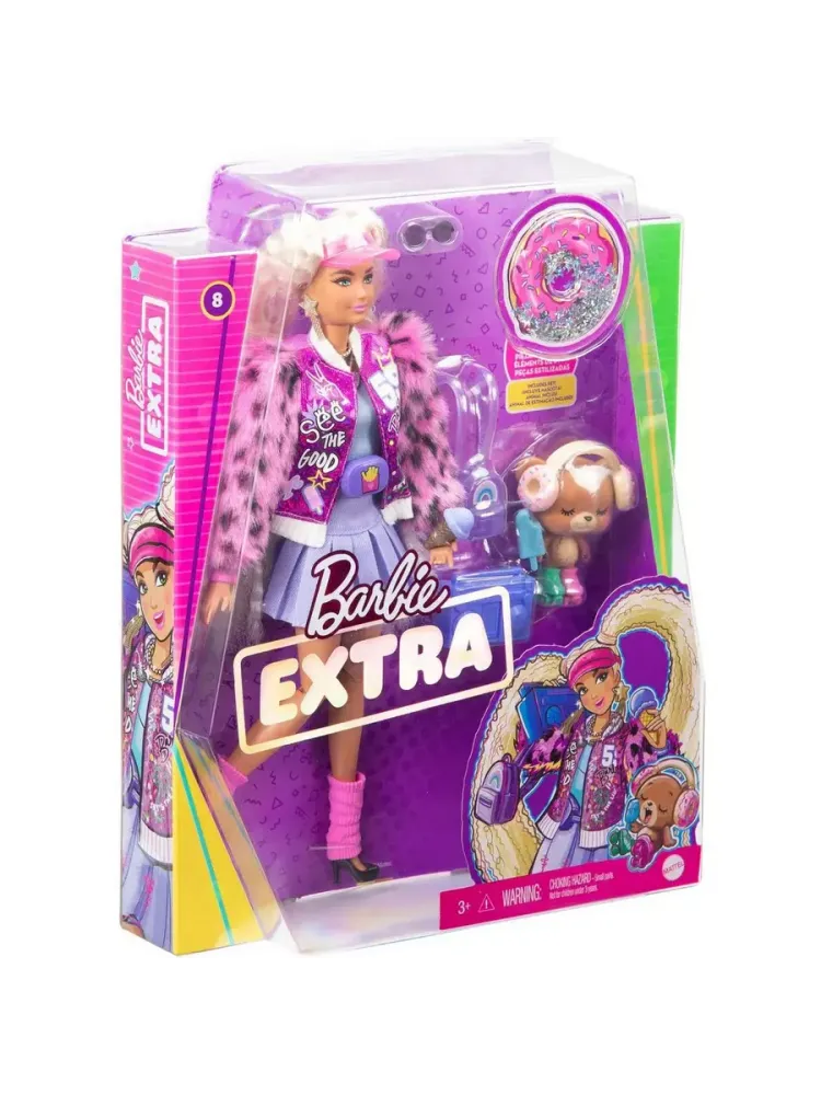 Кукла Барби Экстра Блондинка с хвостиками GYJ77