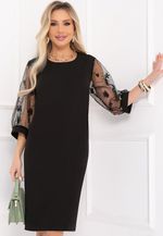 ПЛАТЬЕ ПЕРУДЖА (БЛЭК) Bellovera (Акция)