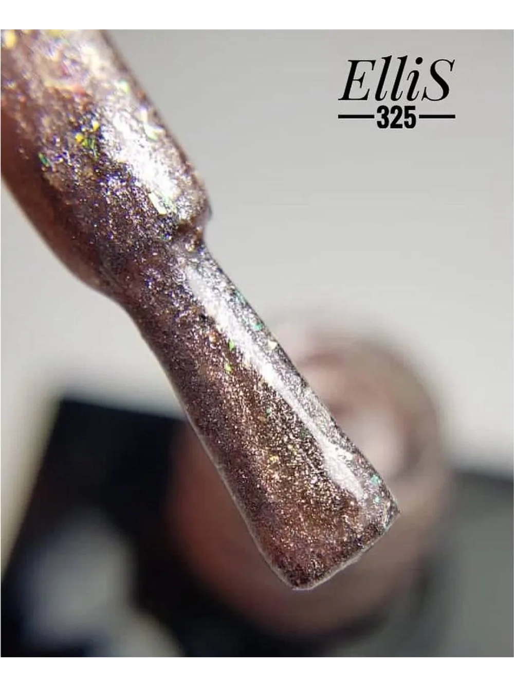 ElliS Chic Cats 325 гель-лак с поталью,10мл