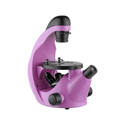 Микроскоп школьный Эврика 40х-320х инвертированный (аметист) - фото 4