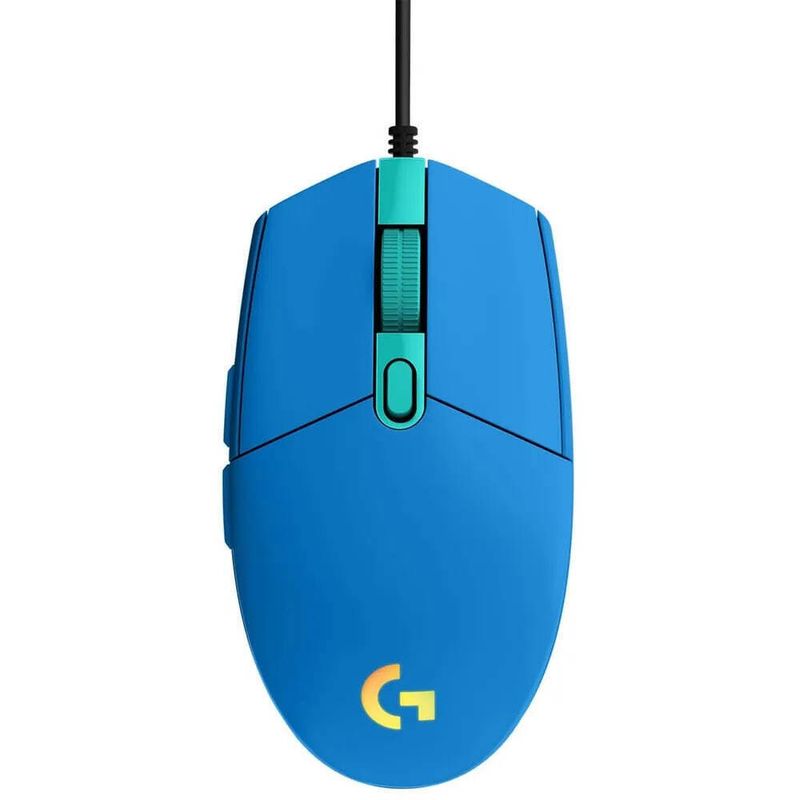 Мышь проводная Logitech G102 LIGHTSYNC синий