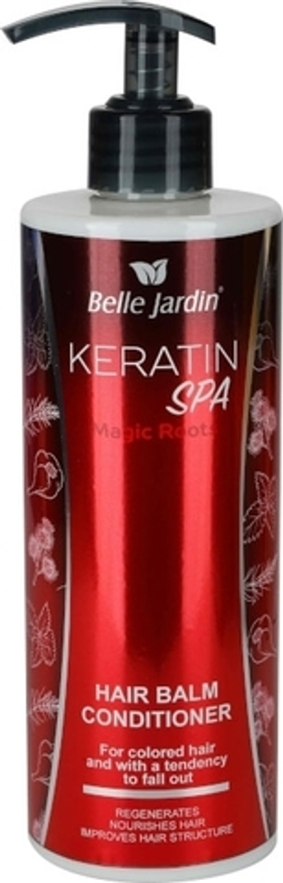 B.J. KeratinSpa  MAGIC ROOTS+KERATIN+CAFFEINE Кондиционер для волос, 500 мл*16 красный