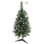 Елка «Хрустальная роса» 90 см, ПВХ+Леска (110 веток)