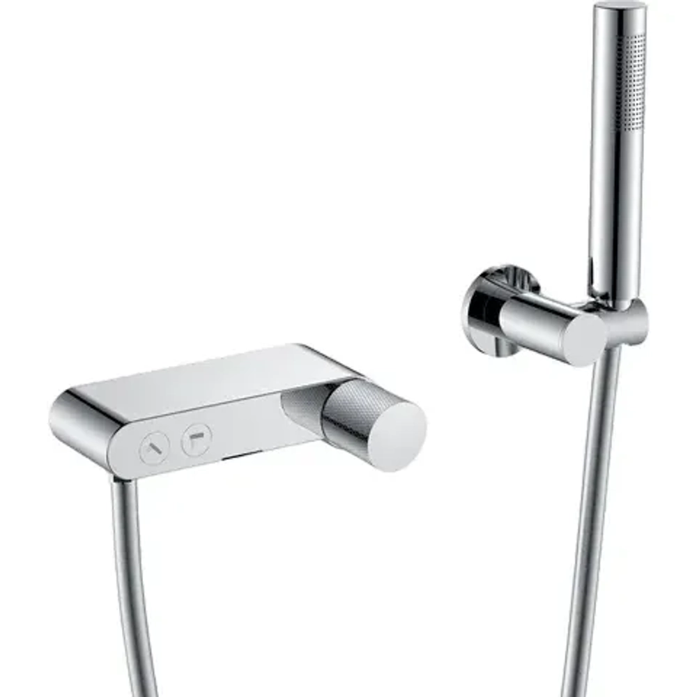 Смеситель для ванны с душем Boheme Stick 123-CRCR.2 chrome touch chrome