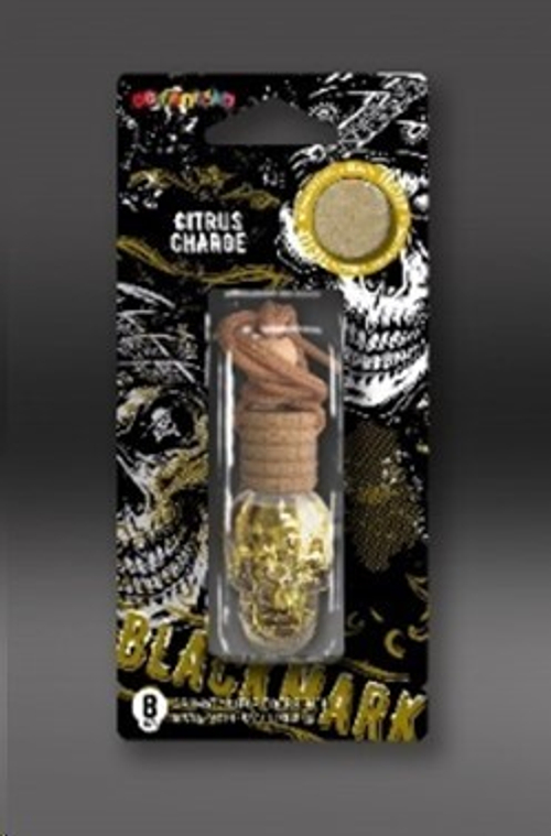 Ароматизатор подвесной  Aroma Glass  линейки  Black Mark  Citrus Charge 8 мл (аромат цитрусов) (FOUETTE)