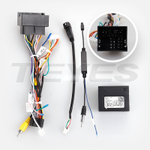 Комплект рамки с разъёмами 9"+can HAVAL F7/F7x 2019-2021(поддерживает круг) - Car-Smart 9091