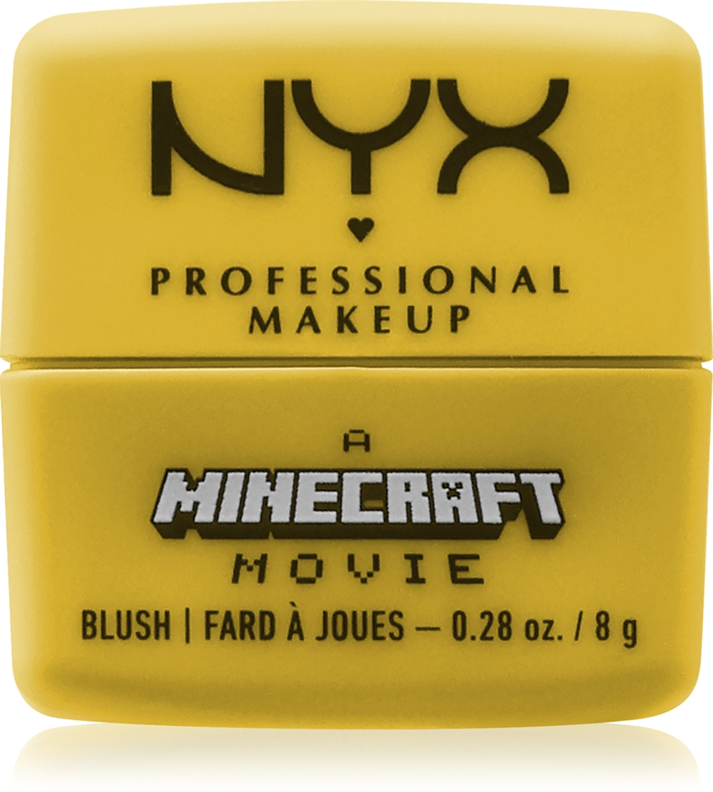 NYX Professional Makeup A Minecraft Movie - Румяна для щек оттенок Honeycomb Hottie, 8 g