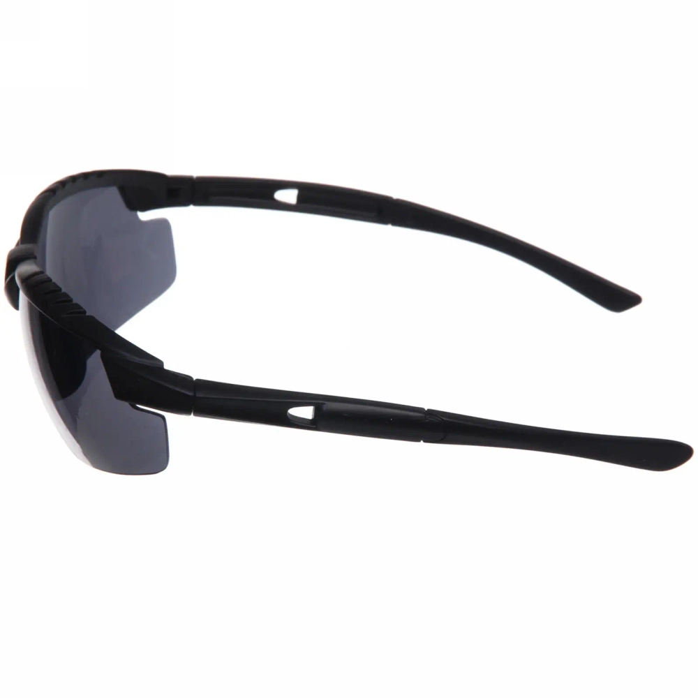 Очки солнцезащитные спортивные «SPORT Style - матовые», узкие, цвет черный