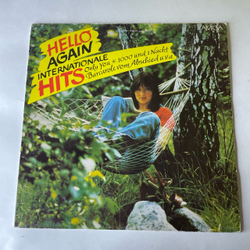 Винтажная виниловая пластинка LP Сборник Немецкой Эстрады Hello Again, Internationale Hits (ГДР 1986)