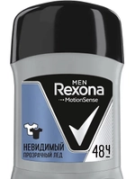 Дезодорант REXONA MEN Прозрачный лёд Невидимый 50 мл. /карандашl/