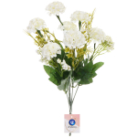 Искусственные цветы «Летняя фантазия» Гортензия 30см цвет белый