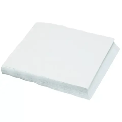 Бумага крепированная для стерилизации пар/газ мягкая Клинипак 400х400 мм белая 1000 шт