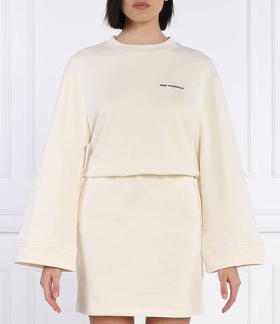 Платье Karl Lagerfeld - кремовый(241W1353)