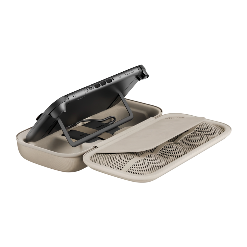 Тканевый чехол Belkin Gaming Charging Case для Nintendo Switch 2 Водостойкий гибридный чехол из полиэстера с ремешком-ручкой. Вмещает до двенадцати картриджей с играми. Есть кармашек для AirTag