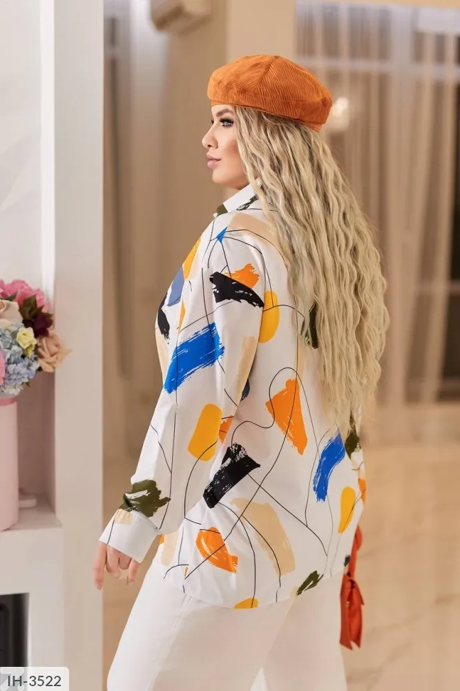 Рубашка IH-3512 Фабрика Моды