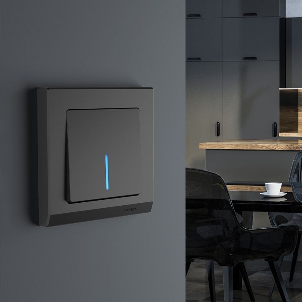 Рамка на 1 пост Werkel Stark (черный) W0011808