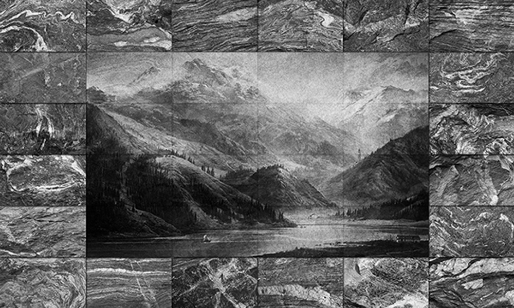 Дизайнерские обои Wall Street Grayscale