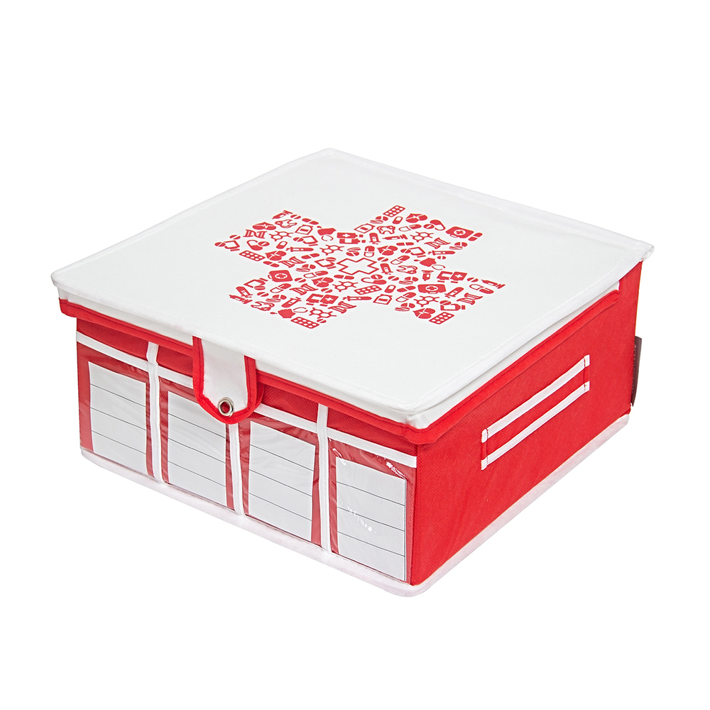 Аптечка домашняя 32х32х16 (красная)