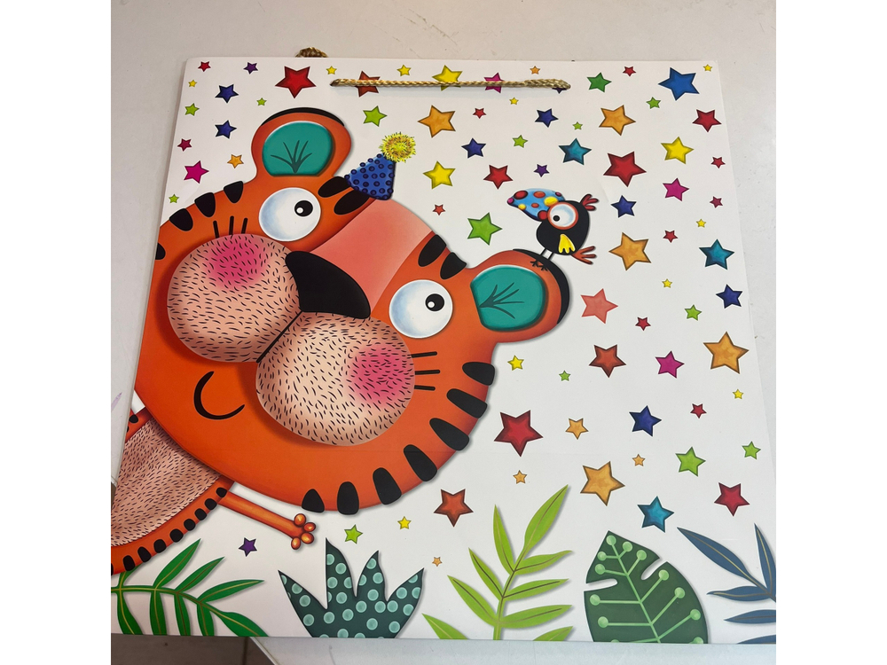 Пакет 38*38*20 см Звери 141V-1056