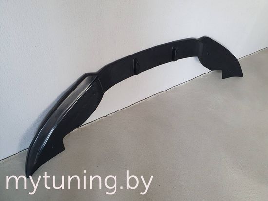 Сплиттер к переднему бамперу для Audi Q7 для S-Line версии