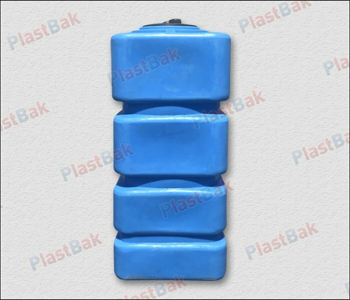 Емкость пищевая прямоугольная Пластбак 1000 л. (920 л.) Прямоугольная (78x67x188см;синий) - арт.556280