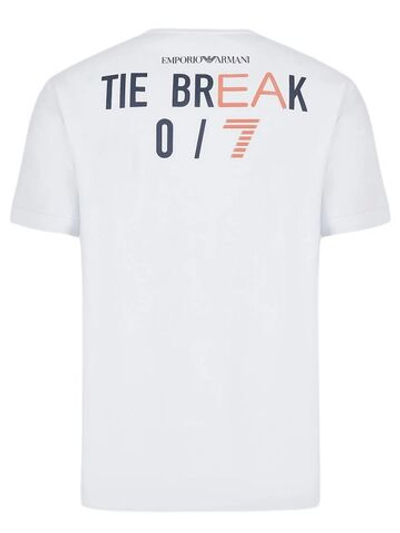 Футболка мужская теннисная EA7 Man Jersey T-Shirt - white