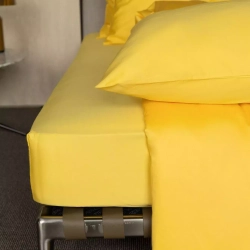 Постельное белье 2 спальное евро Mollen солнечно-желтое