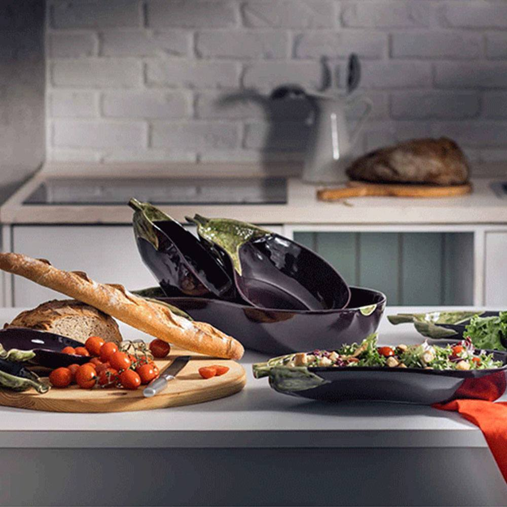 Салатник Баклажан 35 см