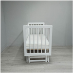 Кроватка детская Incanto Anniken (белый/белый) маятник продольный