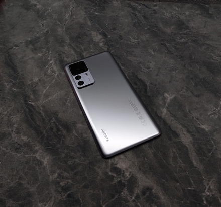 Xiaomi 12T (22071212AG) - Задняя крышка (корпус) в сборе со стеклом камеры (стеклянная) (ORIG-SP)