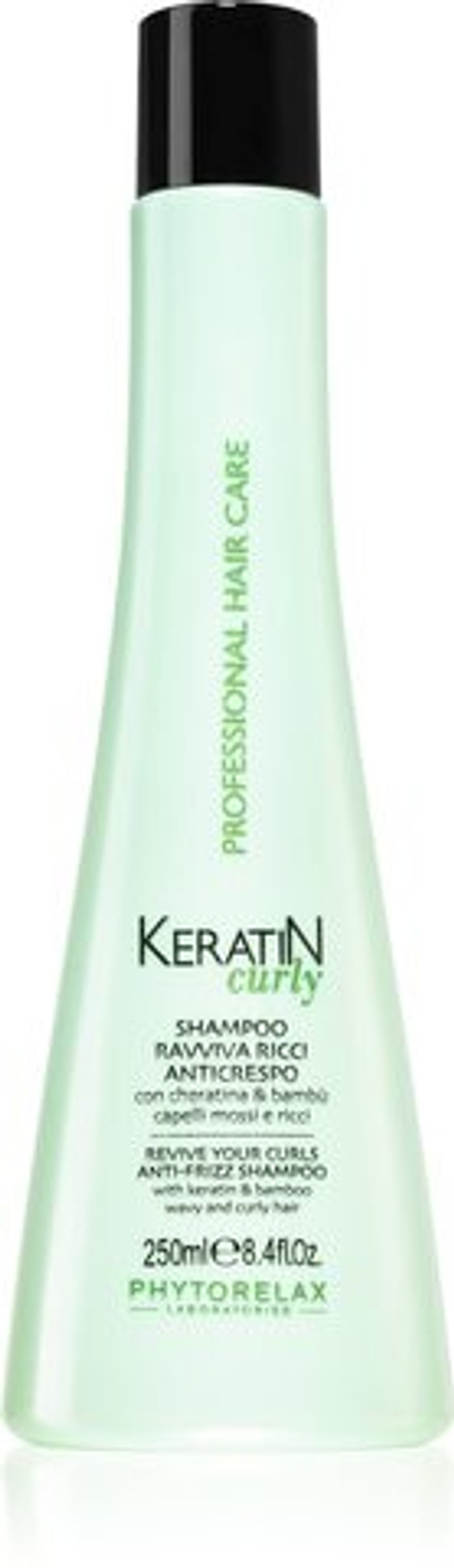 Phytorelax Laboratories Keratin Curly - шампунь для вьющихся и волнистых волос против вьющихся волос /   250  ml  / GTIN 8030976028083