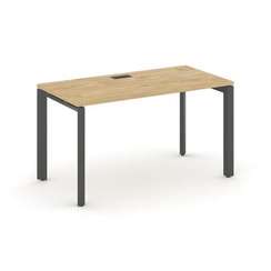 Style Project Стол письменный SN-59P.SP-005 Тиквуд Светлый/Металл Антрацит/Черный Заглушка 1780*600*