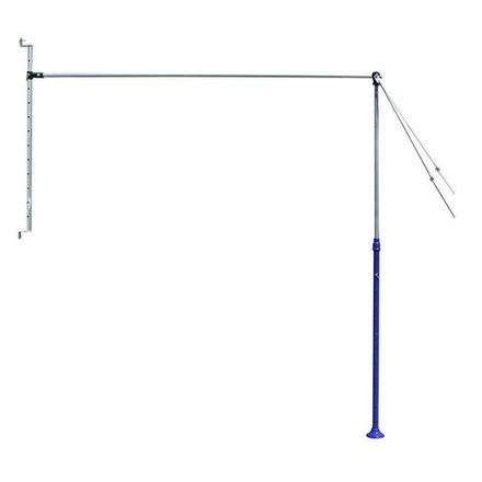 Перекладина гимнастическая пристенная (на растяжках) ZAVODSPORTA