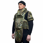 Бронежилет полной защиты NIJ IIIA (Мультикам) с баллистическими вставками NIJ 0101.06 уровня IIIA