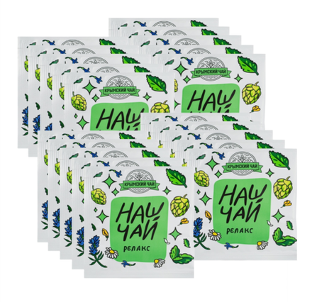 Д/кружки Наш чай Релакс 20 шт, ТМ ТРАВЫ ГОРНОГО КРЫМА