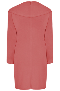 Трикотажное платье 832А, красный #439Кр05832А