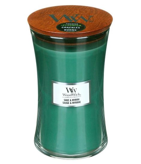 Шалфей и мирт, ароматическая свеча, WoodWick