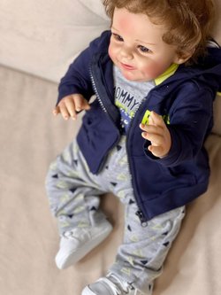 Кукла Реборн мягконабивная 55см (FA-158)