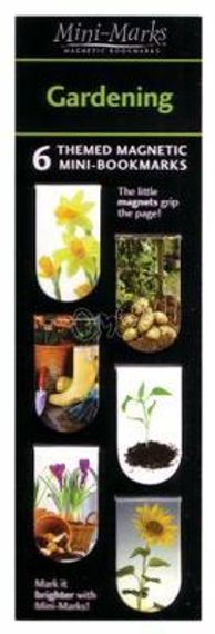 Magnetic bookmarks Gardenning
