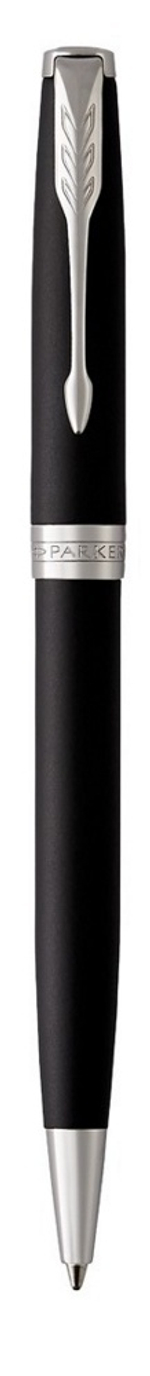 Шариковая ручка Parker Sonnet 1931524, Matte Black CT, стержень: M, цвет чернил: black , в подарочной упаковке