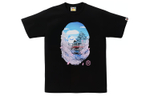 A Bathing Ape Sakura Photo Ape Head Ii Tee черный