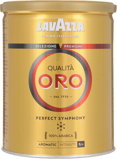 Кофе молотый Lavazza Qualita Oro жестяная банка, 250 г