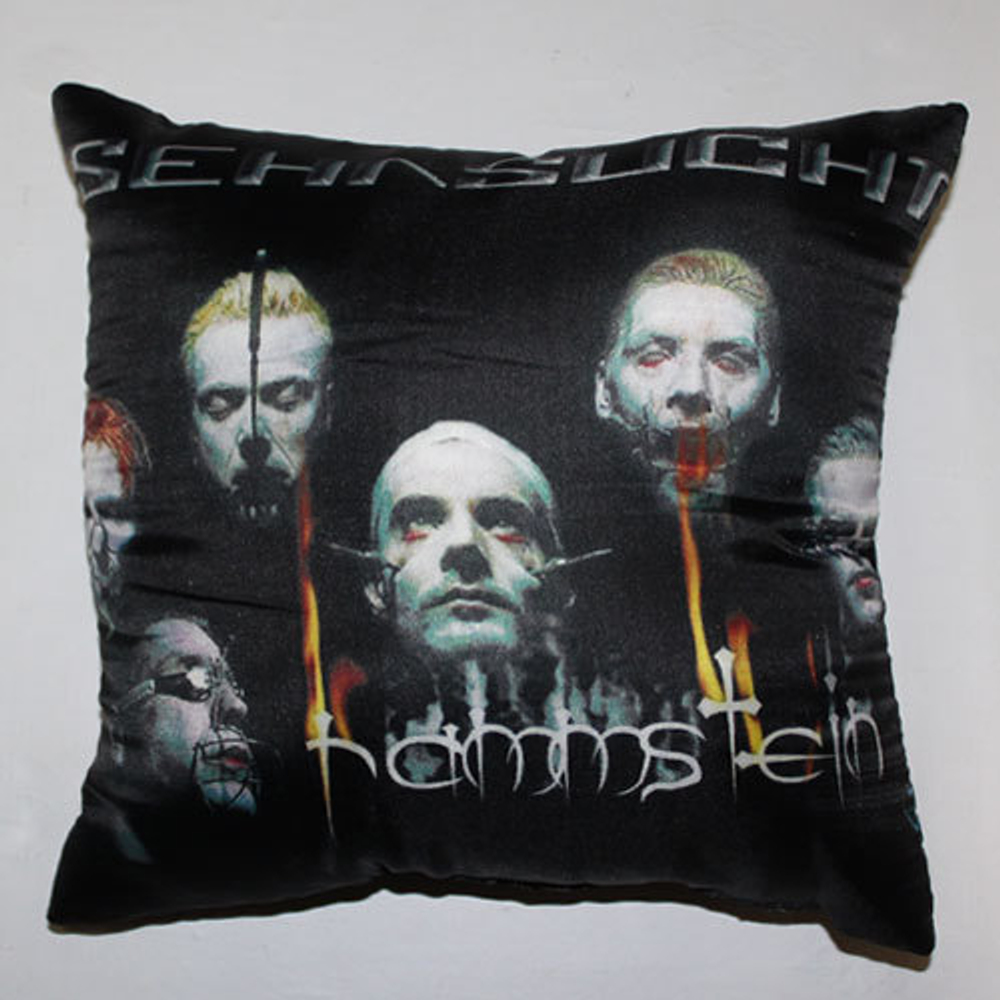 Подушка Rammstein Sehnsucht