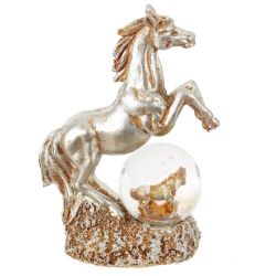 GAEM Фигурка декор в стекл шаре "Лошадь", L9,5 W5 H14 см, 2в.