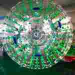 Светящийся зорб «Вселенная»,зеленый, ТПУ, диаметр 3 м