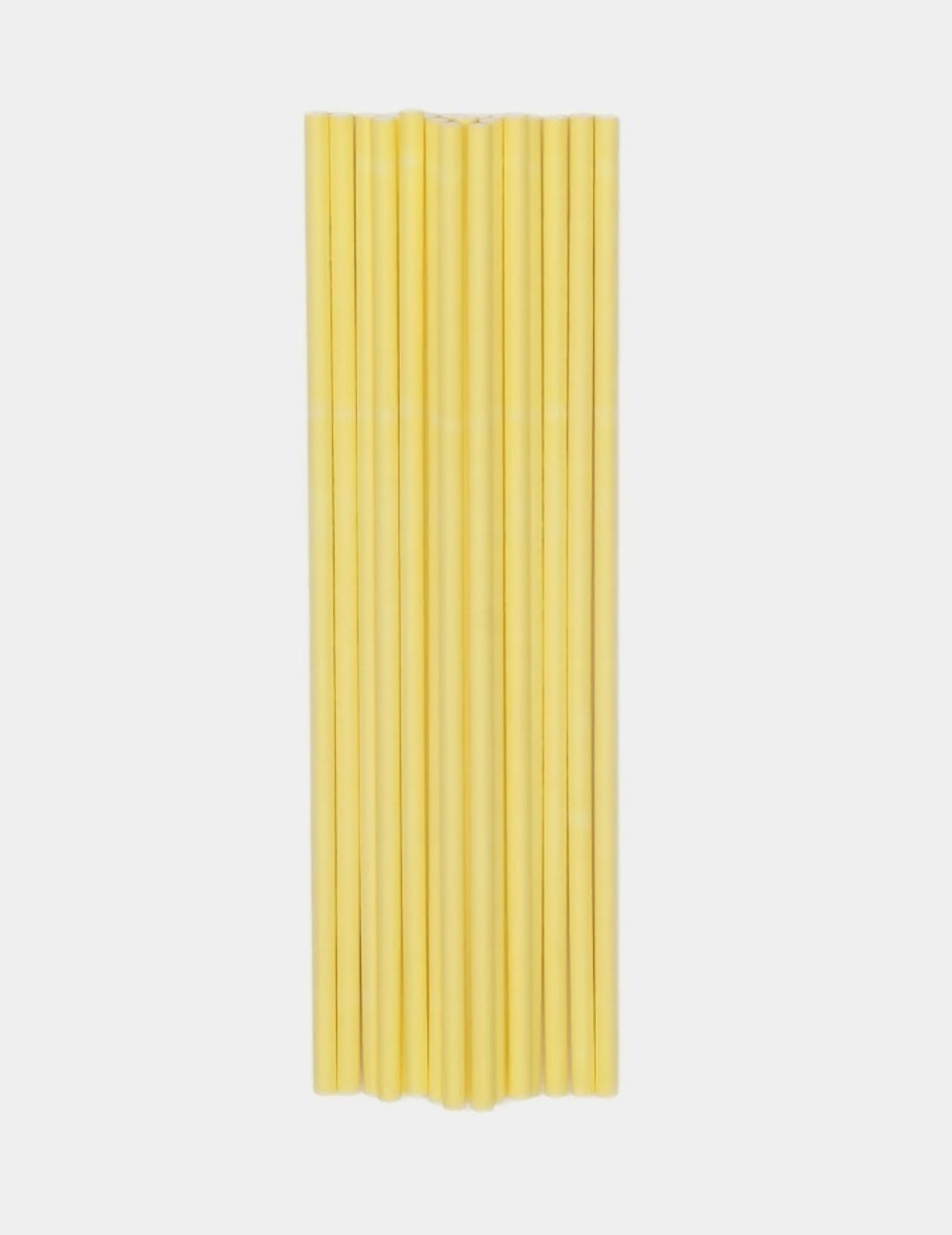 Палочки для кейк-попсов, леденцов Жёлтые 15см 50шт