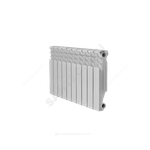 Радиатор алюминиевый Delta Plus 350 4 секции Qну=412 Вт RAL 9016 (белый) Ogint