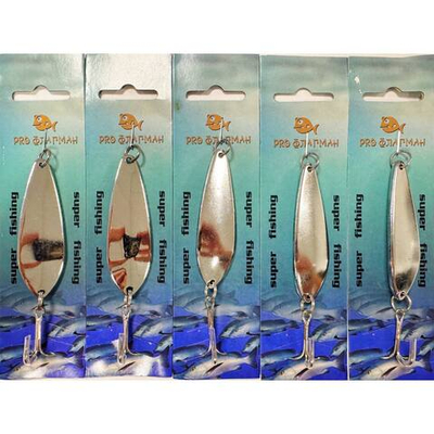 Набор блесен 25 гр 5 штук
