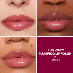 Buxom FULL-ON PLUMPING LIP POLISH GLOSS - Блеск для губ: блеск для объема губ оттенок Brandi, 4 ml