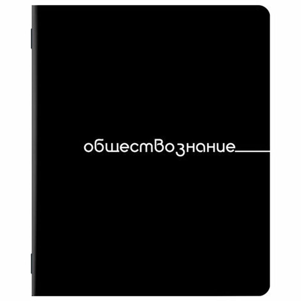 Тетради предметные, КОМПЛЕКТ 12 ПРЕДМЕТОВ, 48 л., обложка картон, BRAUBERG "BLACK", 405164